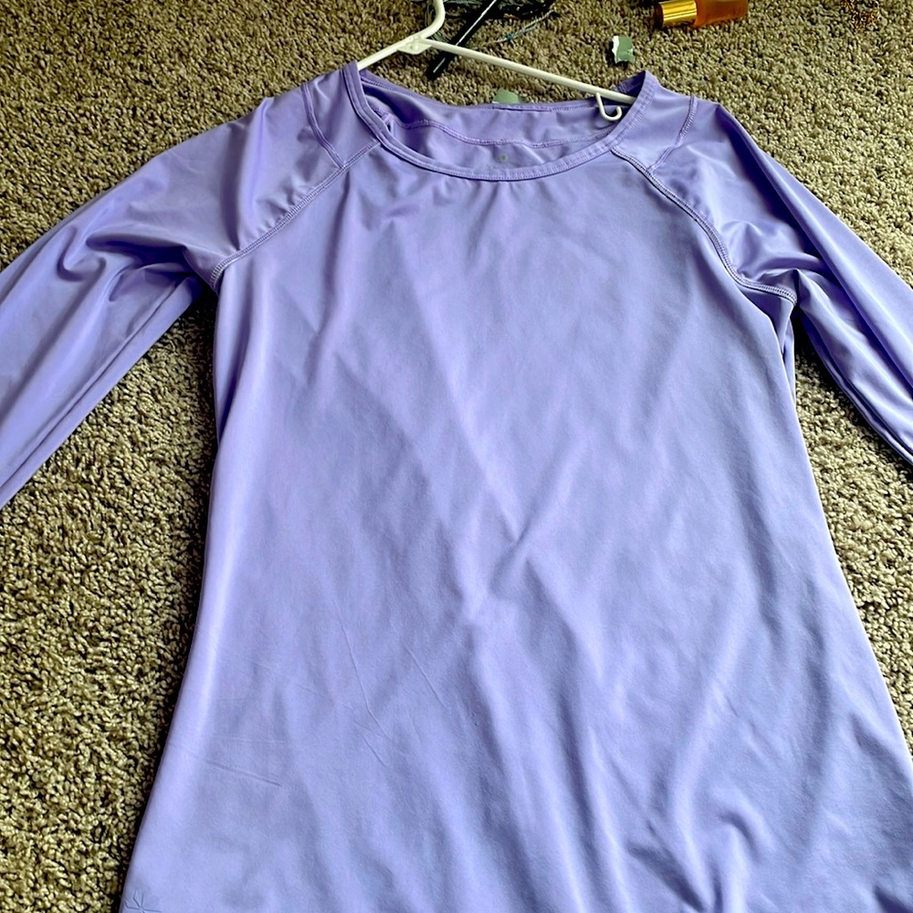 Athleta purple shirt